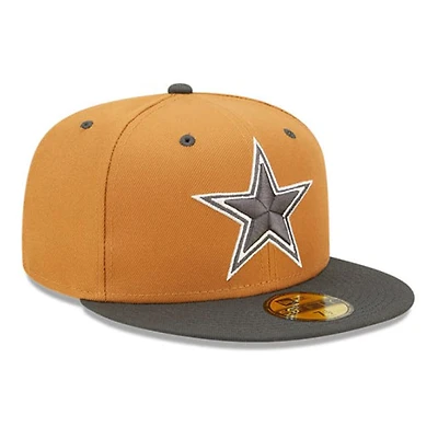 Dallas Cowboys Tan Two Tone New Era 59FIFTY Fitted Hat