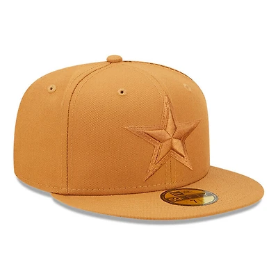 Dallas Cowboys Light Brown Gray UV New Era 59FIFTY Fitted Hat