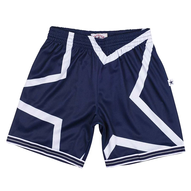 Dallas Cowboys Navy Big Face Fashion Mitchell & Ness Shorts