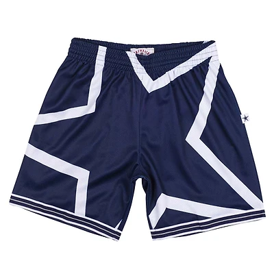 Dallas Cowboys Navy Big Face Fashion Mitchell & Ness Shorts