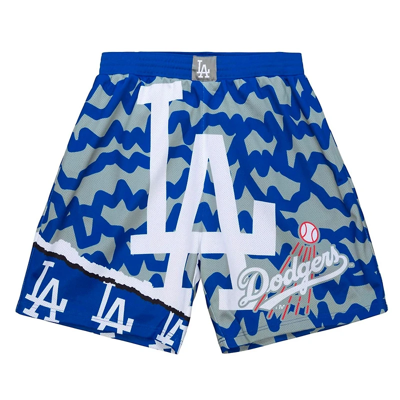 Los Angeles Dodgers Jumbotron 2 Royal Fashion Mitchell & Ness Shorts