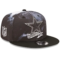 Dallas Cowboys Black Sideline Ink New Era 9FIFTY Snapback