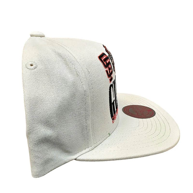 San Francisco Giants Off White Reframe Retro Mitchell & Ness Snapback Hat