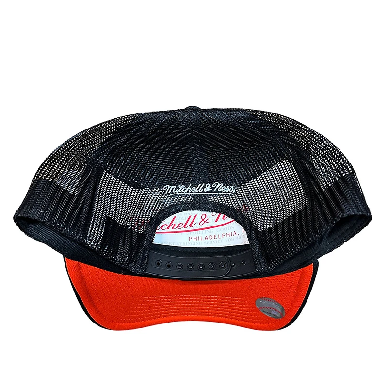 San Francisco Giants Black World Series Mitchell & Ness Trucker Hat