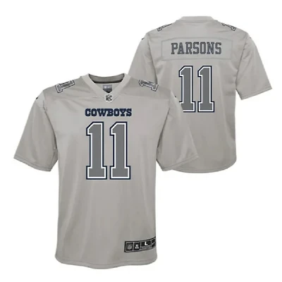 Youth Dallas Cowboys Micah Parsons Gray Nike Atmosphere Jersey