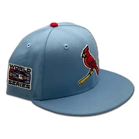 St. Louis Cardinals Light Blue 2006 WS Patch Red  UV New Era 59FIFTY Fitted Hat