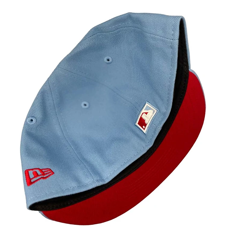 St. Louis Cardinals Light Blue 2006 WS Patch Red UV New Era 59FIFTY Fitted Hat