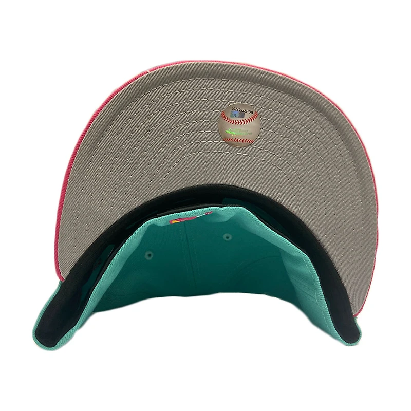 San Diego Padres Mint Pink Two Tone Friar Side Patch Gray UV 59FIFTY Fitted Hat