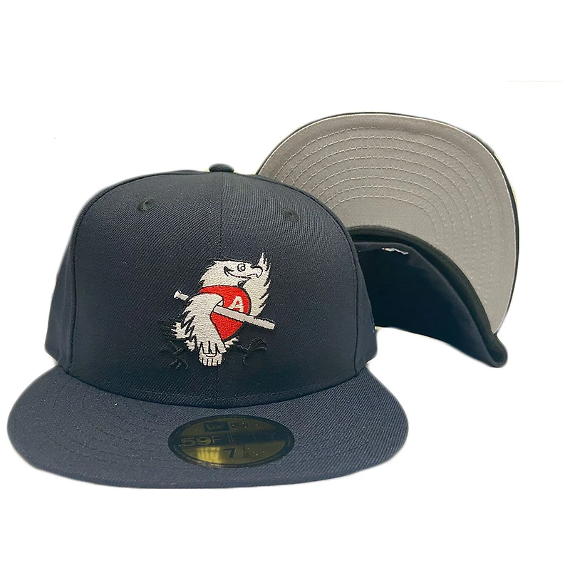Mexicali Aguilas Navy Gray UV 59FIFTY Fitted Hat