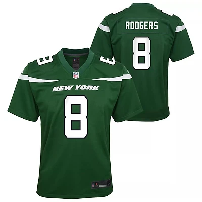 Youth New York Jets Aaron Rodgers Green Nike Jersey