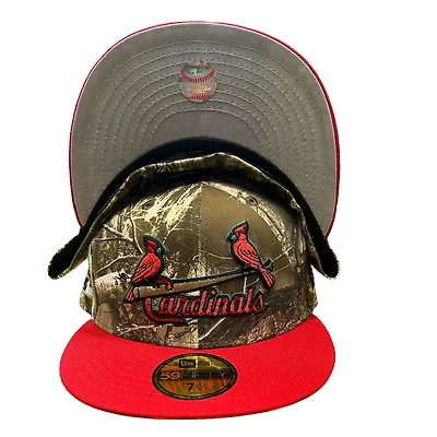 St. Louis Cardinals Realtree Two Tone Batterman Side Patch Gray UV New Era 59FIFTY Fitted Hat