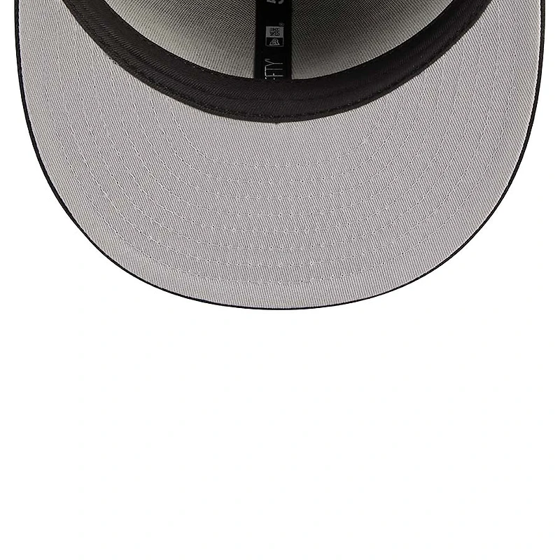 St. Louis Cardinals Black White Outline 2006 WS Patch Gray UV New Era 59FIFTY Fitted Hat