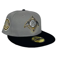 California Angels Gray Two Tone Gold Flake Collection 1967 ASG Patch UV 59FIFTY Fitted Hat