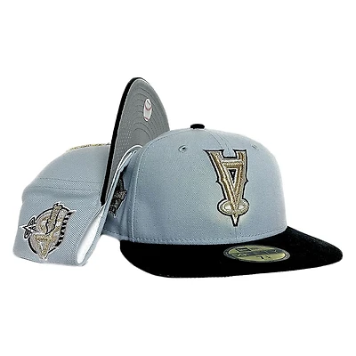 Anaheim Angels Snow Gray Two Tone 40th Season Patch UV New Era 59FIFTY Fitted Hat