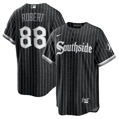 Chicago White Sox Luis Robert Black City Connect Nike Jersey