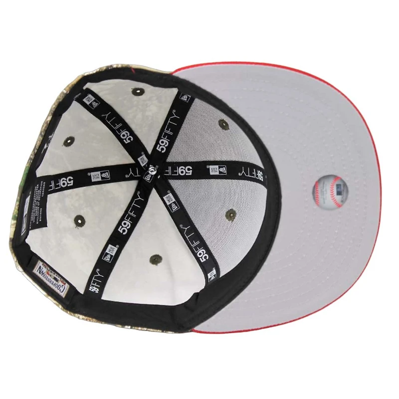 St. Louis Cardinals 805 Real Tree Pack 2011 WS Patch Gray UV 59FIFTY Fitted Hat