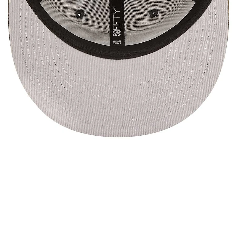 St. Louis Cardinals Charcoal and Olive Basic STL Gray UV New Era 59FIFTY Fitted Hat