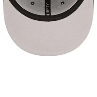 St. Louis Cardinals Black on Basic STL Gray UV New Era 59FIFTY Fitted Hat