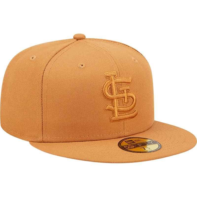 St. Louis Cardinals All Gold Basic STL Gray UV New Era 59FIFTY Fitted Hat