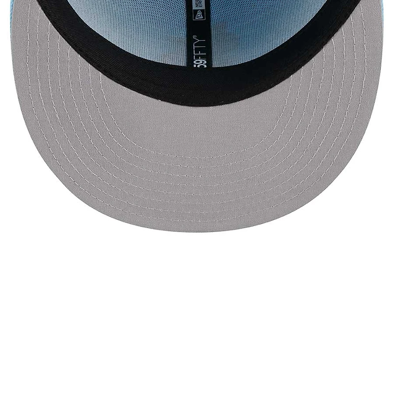St. Louis Cardinals All Icy Blue Basic STL Gray UV New Era 59FIFTY Fitted Hat