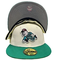Cincinnati Reds Chrome Two Tone Riverfront Patch Gray UV New Era 59FIFTY Fitted Hat
