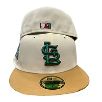 St. Louis Cardinals Chrome Two Tone Busch Stadium Patch Green UV New Era 59FIFTY Fitted Hat