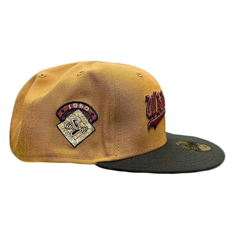 Chicago White Sox Toasted Peanut Two Tone 1950 ASG Patch Gray UV New Era 59FIFTY Fitted Hat