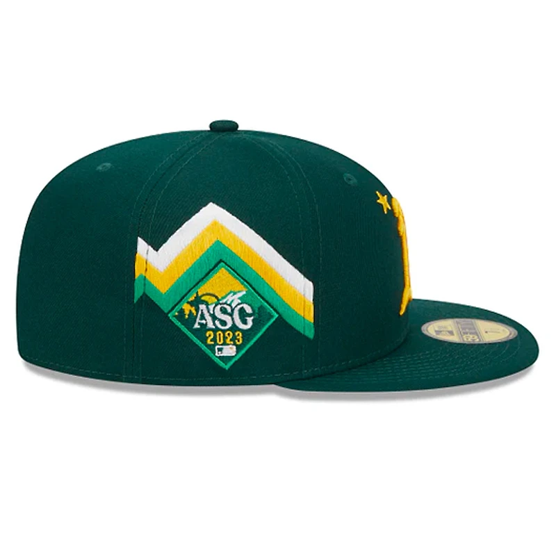 Oakland Athletics Green 2023 MLB All-Star Game Workout New Era 59FIFTY Fitted Hat