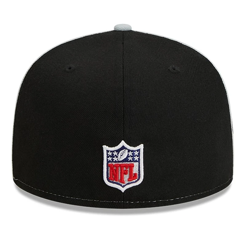 Las Vegas Raiders 2023 NFL Sideline Historic Logo New Era 59FIFTY Fitted Hat