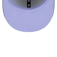 Oakland Athletics Green Polar Lights 1989 WS Patch Lavender UV New Era 59FIFTY Fitted Hat