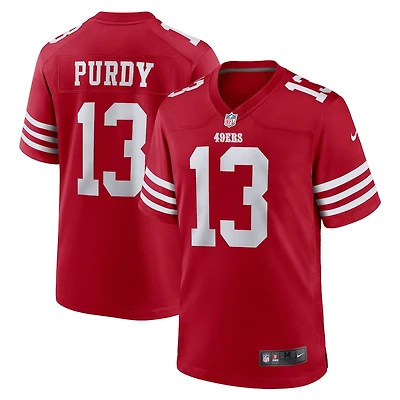 San Francisco 49ers Brock Purdy Scarlet Red Nike Game Jersey