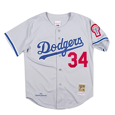 Los Angeles Dodgers Fernando Valenzuela 1981 Authentic Mitchell & Ness Jersey