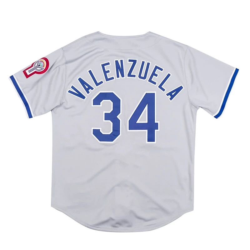 Los Angeles Dodgers Fernando Valenzuela 1981 Authentic Mitchell & Ness Jersey