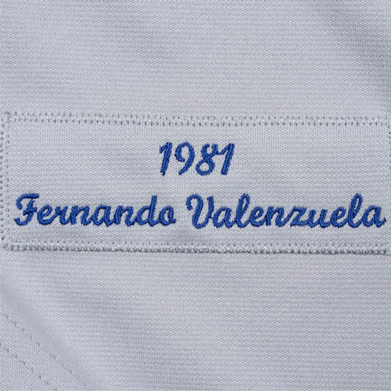 Los Angeles Dodgers Fernando Valenzuela 1981 Authentic Mitchell & Ness Jersey