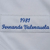 Los Angeles Dodgers Fernando Valenzuela 1981 Authentic Mitchell & Ness Jersey
