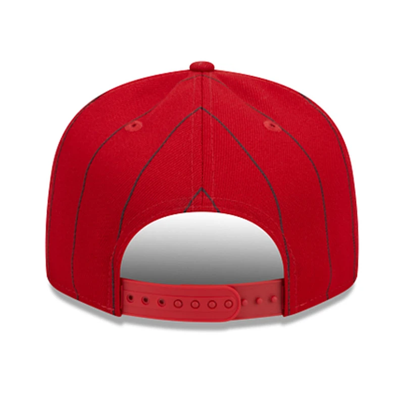 St. Louis Cardinals Red Pinstripe Visor Clip 9FIFTY Snapback