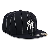 New York Yankees Navy Pinstripe Visor Clip 9FIFTY Snapback