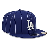 Los Angeles Dodgers Blue Pinstripe Visor Clip 9FIFTY Snapback