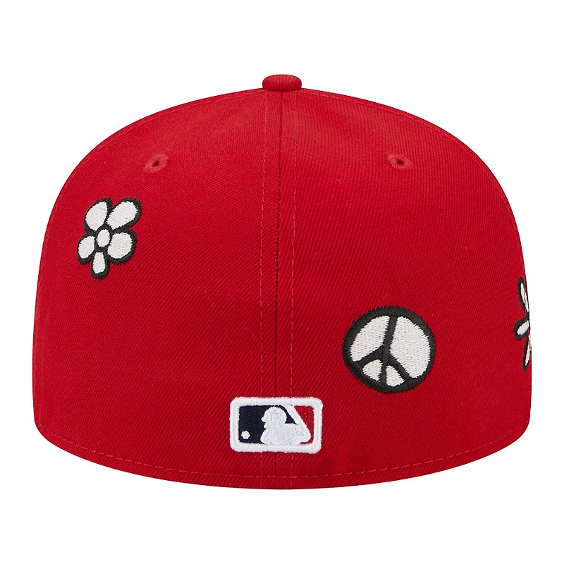 St. Louis Cardinals Red Sunlight Pop New Era 59FIFTY Fitted Hat