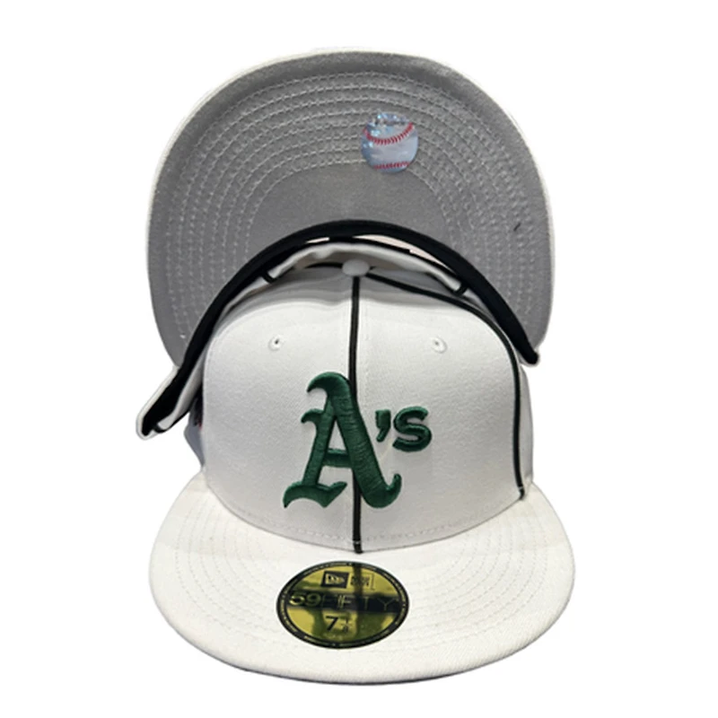 Oakland Athletics White "The Mac" 1989 Battle of the Bay Patch Gray UV New Era 59FIFTY Fitted Hat