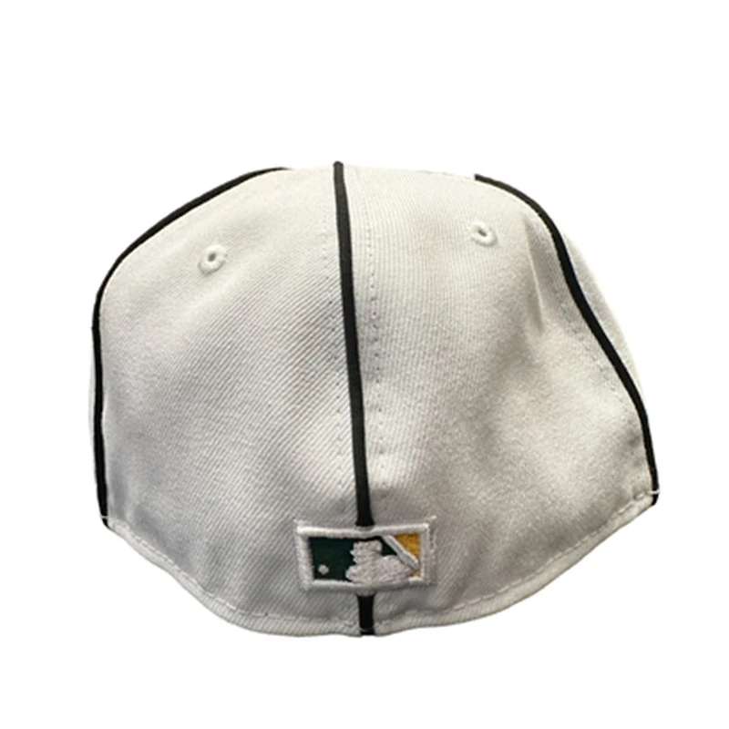 Oakland Athletics White "The Mac" 1989 Battle of the Bay Patch Gray UV New Era 59FIFTY Fitted Hat