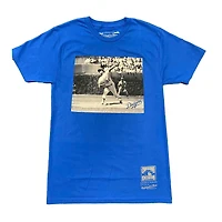 Los Angeles Dodgers Royal Blue Fernando Valenzuela Mitchell & Ness Photo T-Shirt