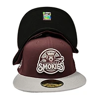 Tennessee Smokies Maroon Two Tone 2012 ASG Patch Black UV 59FIFTY Fitted Hat