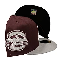 Tennessee Smokies Maroon Two Tone 2012 ASG Patch Black UV 59FIFTY Fitted Hat