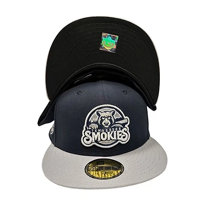 Tennessee Smokies Navy Gray Two Tone 2012 ASG Patch Black UV 59FIFTY Fitted Hat