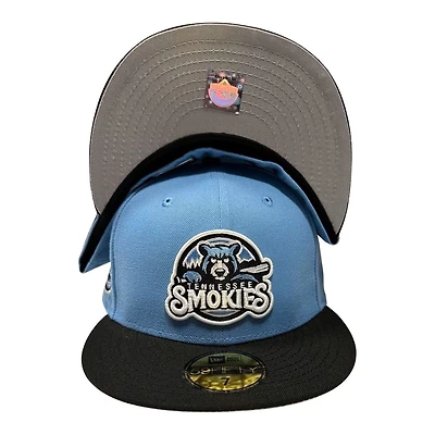 Tennessee Smokies Light Blue Two Tone 2012 ASG Patch Gray UV 59FIFTY Fitted Hat