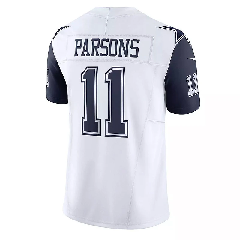 Dallas Cowboys Micah Parsons White Nike Vapor F.U.S.E Limited Jersey