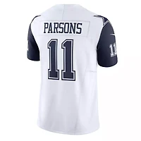 Dallas Cowboys Micah Parsons White Nike Vapor F.U.S.E Limited Jersey