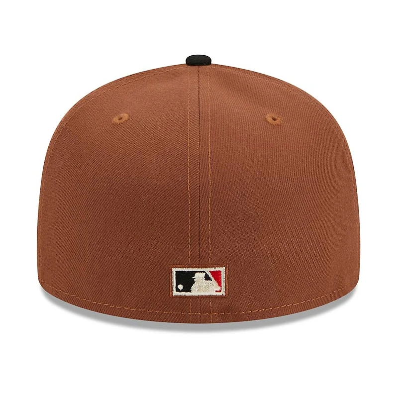 Chicago White Sox Brown Harvest 1950 Patch Gray UV 59FIFTY Fitted Hat