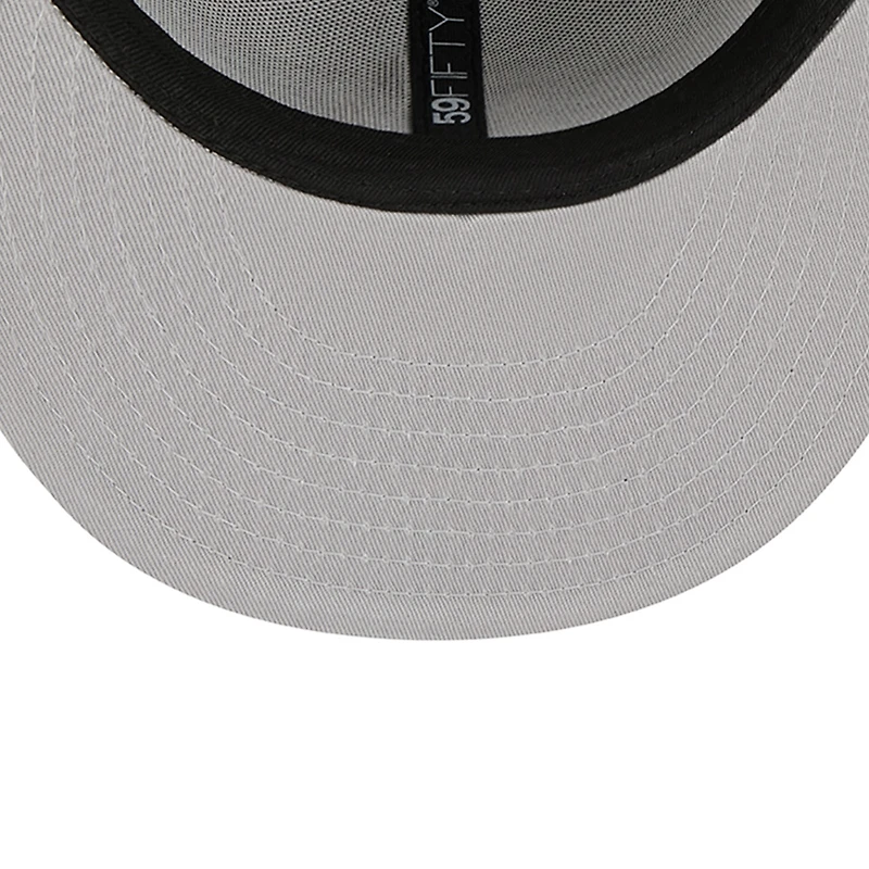 New York Yankees Brown Harvest 2009 Patch Gray UV 59FIFTY Fitted Hat